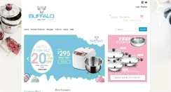 Desktop Screenshot of buffalocookware.com.au